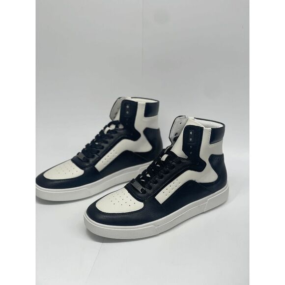 I.N.C. International Concepts Men's Keanu High Top Sneakers - Black/White 9M - Picture 1 of 8